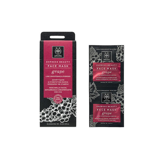 Maska przeciwzmarszczkowa Express Beauty Apivita 2 x 8 ml