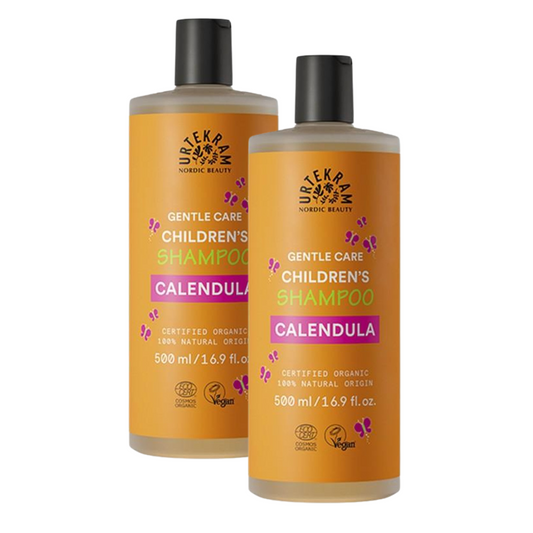 Confezione da 2 shampoo per bambini alla calendula Urtekram 500 ml