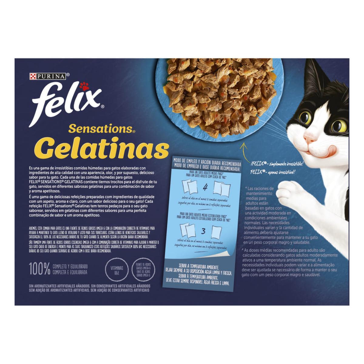 FELIX Sensations Festmahl aus dem Meer Gelees Multipack 12 x 85 g