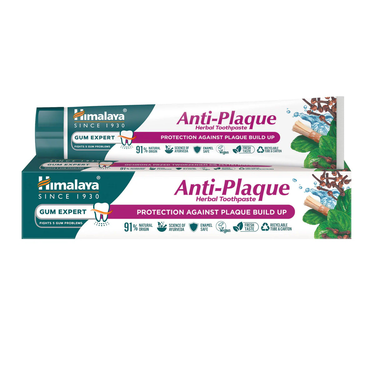 Himalaya Anti-Plaque Toothpaste, 75 ml