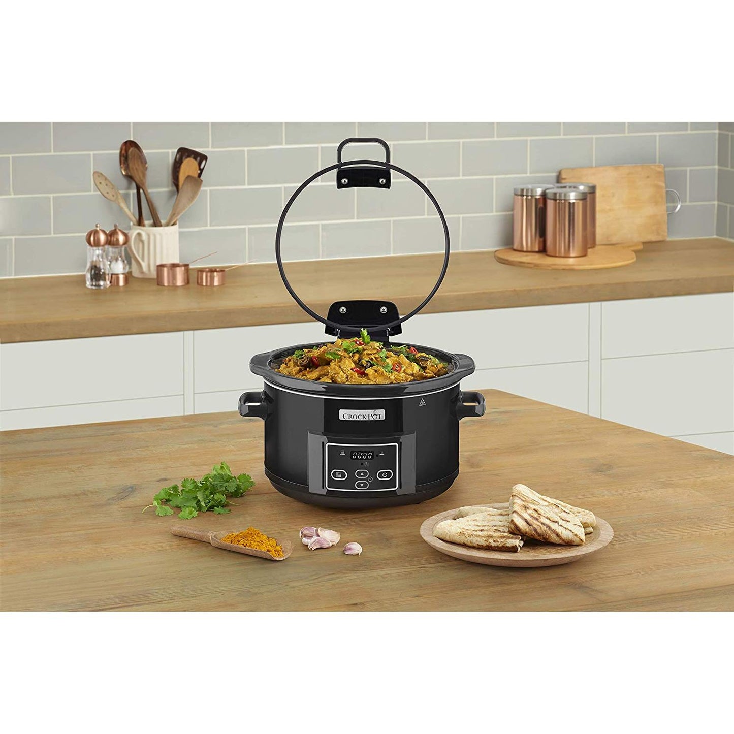 Crockpot Slow Cooker 4,7 l CSC052X mit Klappdeckel