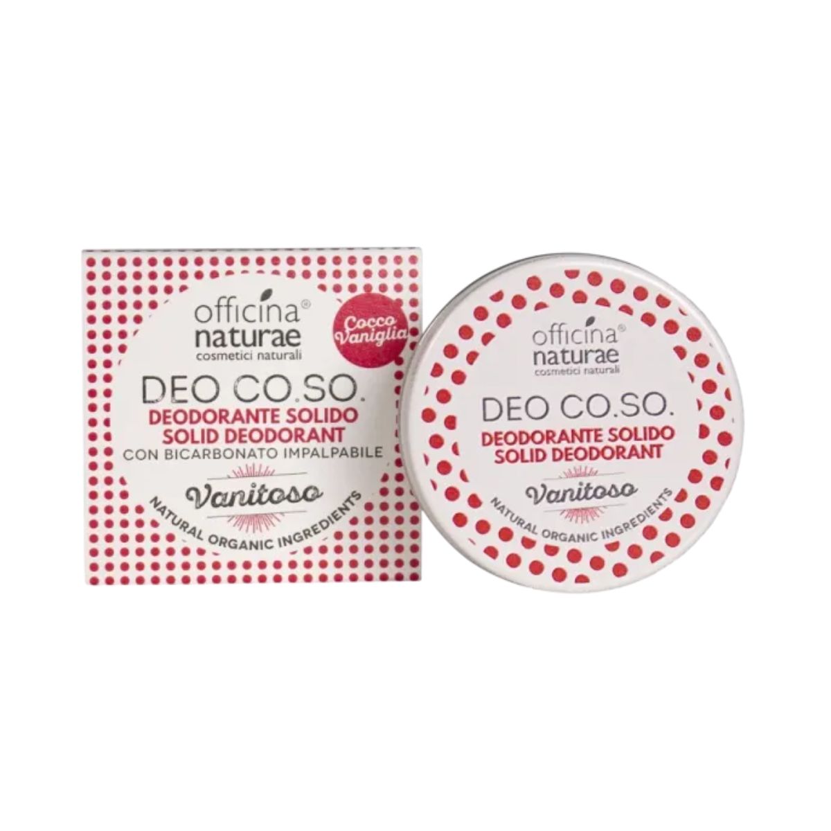 Deodorante solido Vanity CO.SO. 50 ml Vegan Ecologico Officina Naturae
