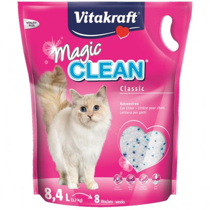 Vitakraft Magic Clean Perle di gel di silice super assorbenti 3,8 L