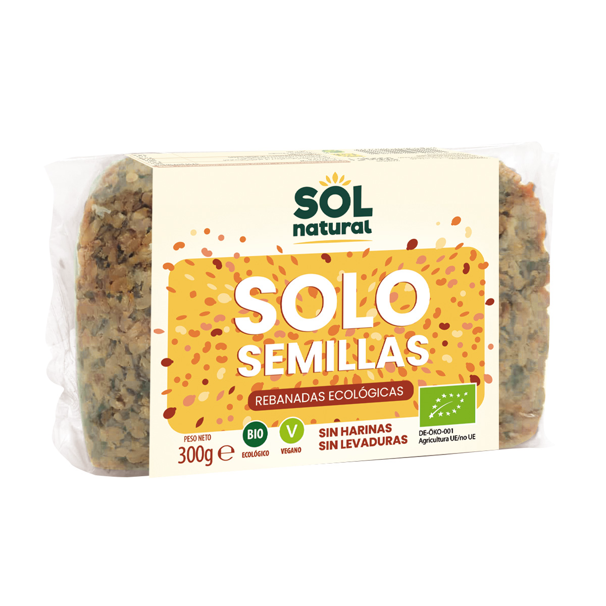 Bio-Samenbrot von Sol Natural, 300 g