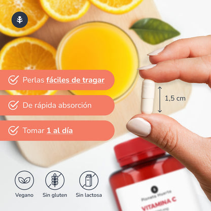 Vitamina C 1000 mg Planeta Huerto 90 capsule vegetali