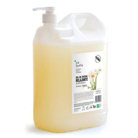 Gel douche relaxant à la camomille 5 litres Tot herba