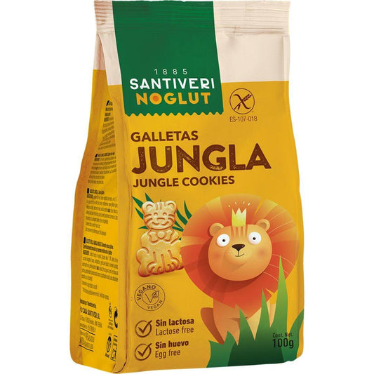 Glutenfria kakor Jungla Santiveri 100 g