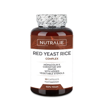 Nutralie Red Yeast Rice with 2.9 mg Monacolin and Q10 90 Capsules