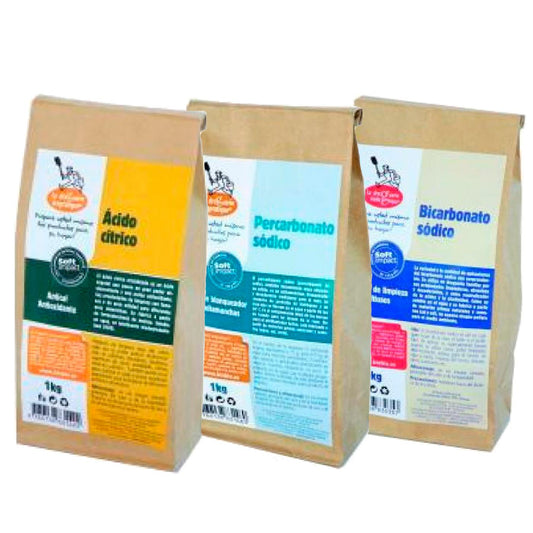 Null-Abfall-Hausreinigungspaket von La Droguerie Écologique