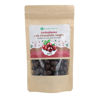 Blueberries with dark chocolate Planeta Huerto 250gr
