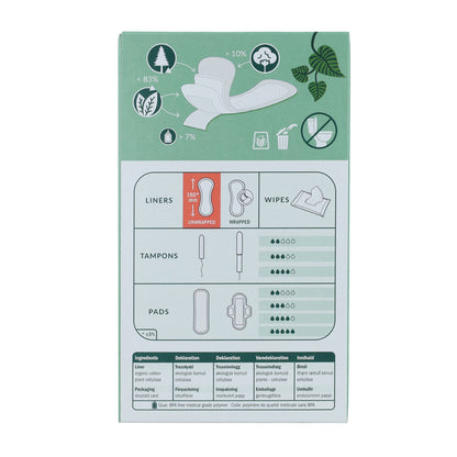 Salvaslip anatomico Natracare 30 pezzi