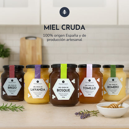 Surowy miód tymiankowy Planeta Huerto 1 kg