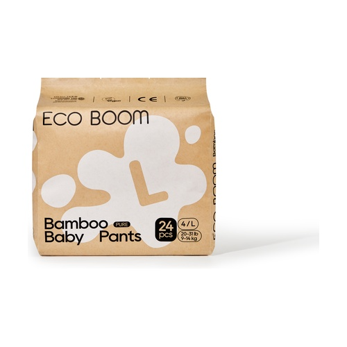 Pure Ecoboom bamboo pants, size L, 24 units