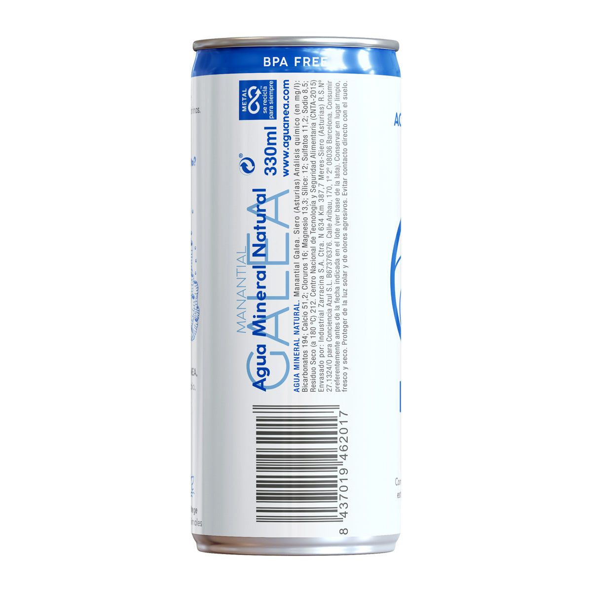 NEA Natürliches Mineralwasser in der Dose 330 ml