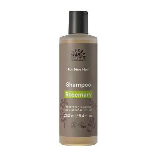 Urtekram shampoo voor fijn haar met rozemarijn 250 ml