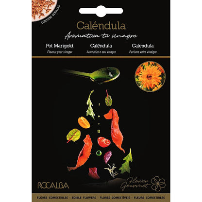 Rocalba edible calendula flower seeds