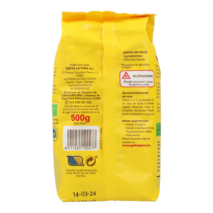 Gofio di mais BIO La Piña 500 g