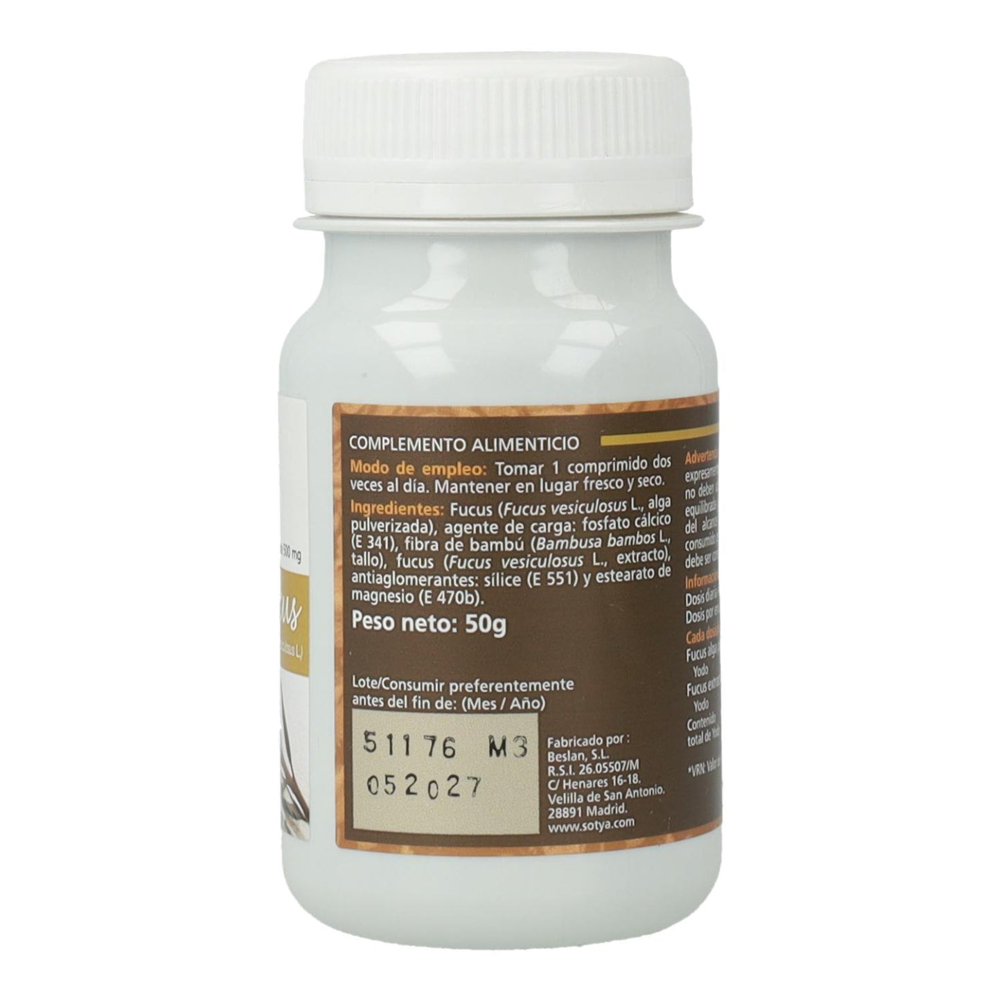 Fucus  Sotya 100 tabletten