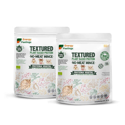 Texturiertes Pflanzenprotein (PVT) – Bio-Hackfleischersatz 400 g