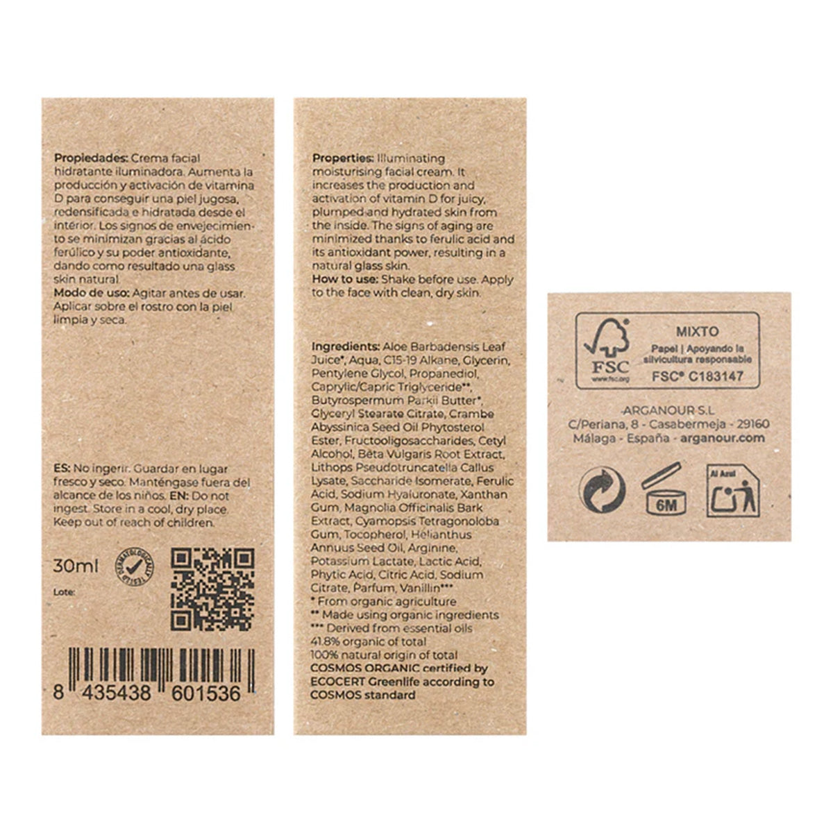 D-Glow Ljusande ansiktskräm 30 ml