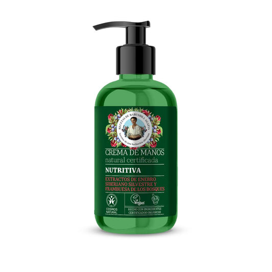 Gecertificeerde natuurlijke voedende handcrème Agafia Natura Siberica 300 ml