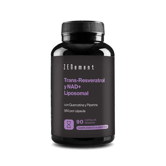 Trans-Resveratrol och NAD+ Liposomal Zenement 90 kapslar