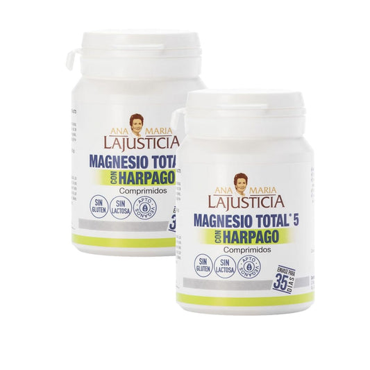 2er-Pack Magnesium total 5 Harpagophytum Ana María LaJusticia 70 Tabletten