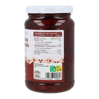 Grated beetroot Eco Planeta Huerto 345 g