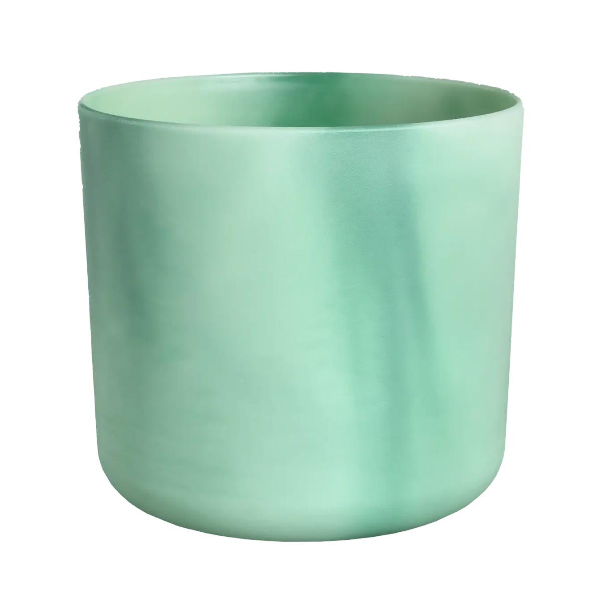 Pot de fleur recyclé Ocean Round Elho vert pacifique 16 cm
