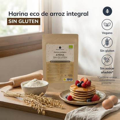 Gruau d'avoine sans gluten ECO Planeta Huerto