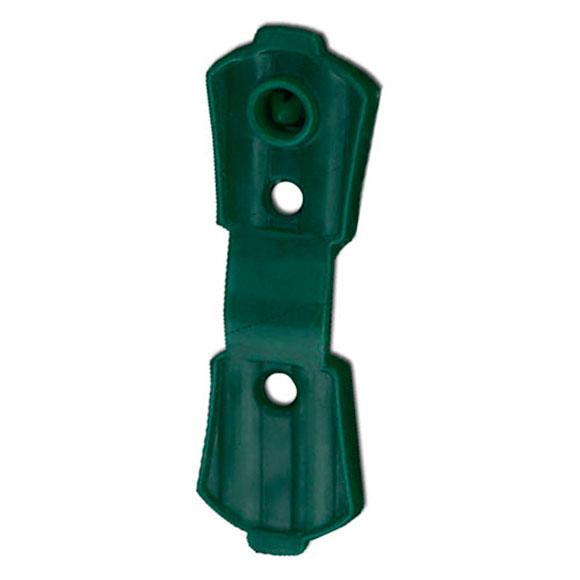 Clip di fissaggio rete tessuta Fixatex verde 20 pz.
