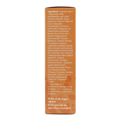 Crema solare protettiva 100% minerale SPF50 Planeta Huerto 100 ml