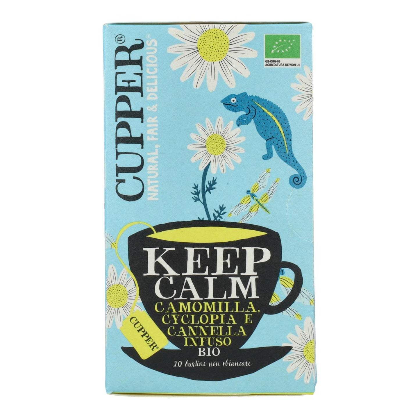 Keep Calm Organic Infusion Cupper 20 tea bags
