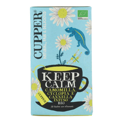 Keep Calm Organic Infusion Cupper 20 tea bags