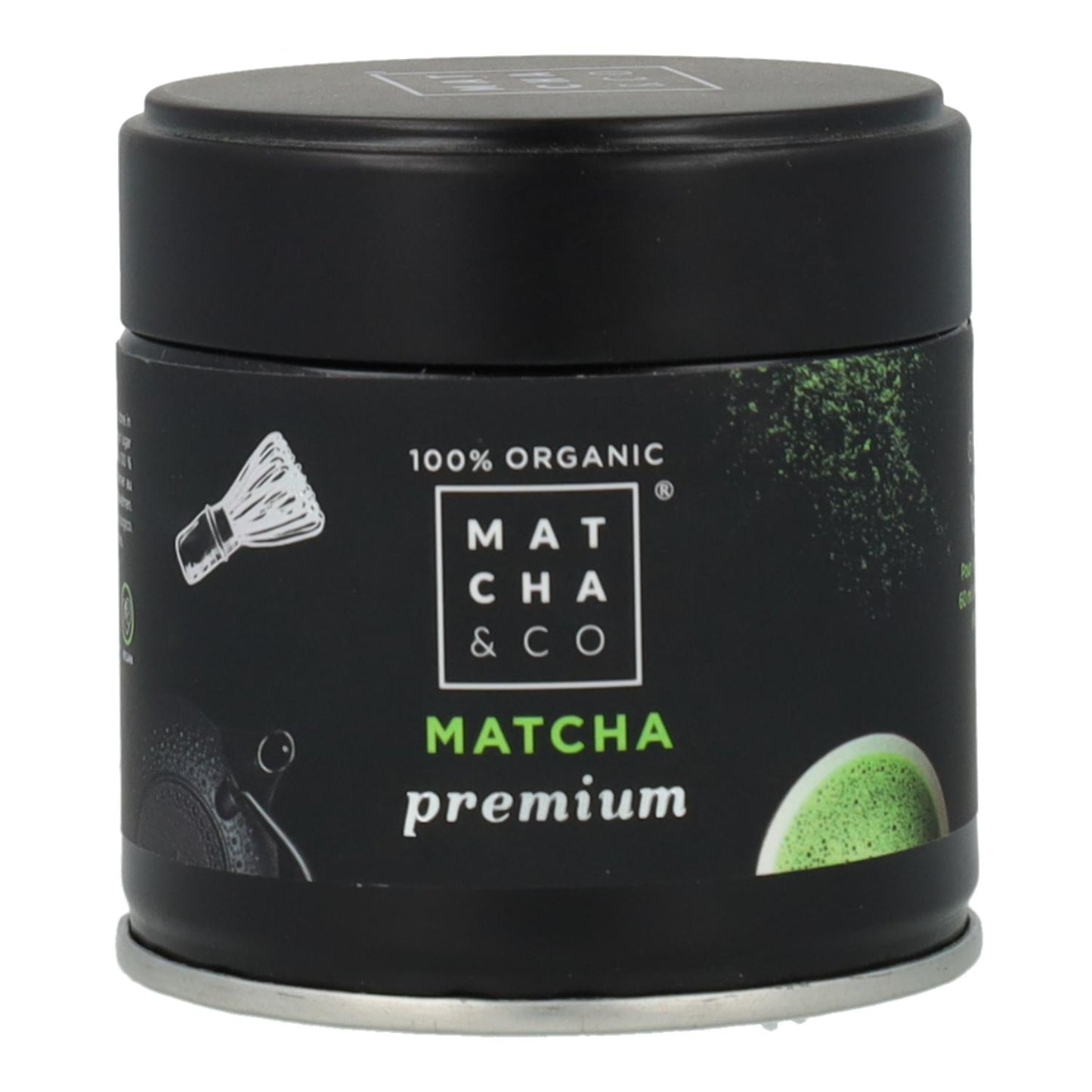 Matcha-Tee Premium Ceremonial 100 % biologisch Matcha & CO 80 g