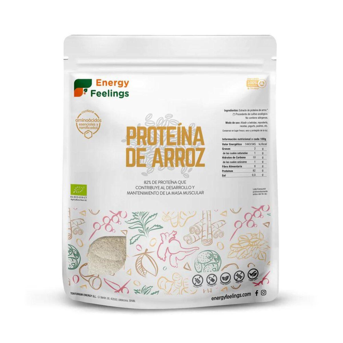 Ekologiskt risproteinpulver 500 g