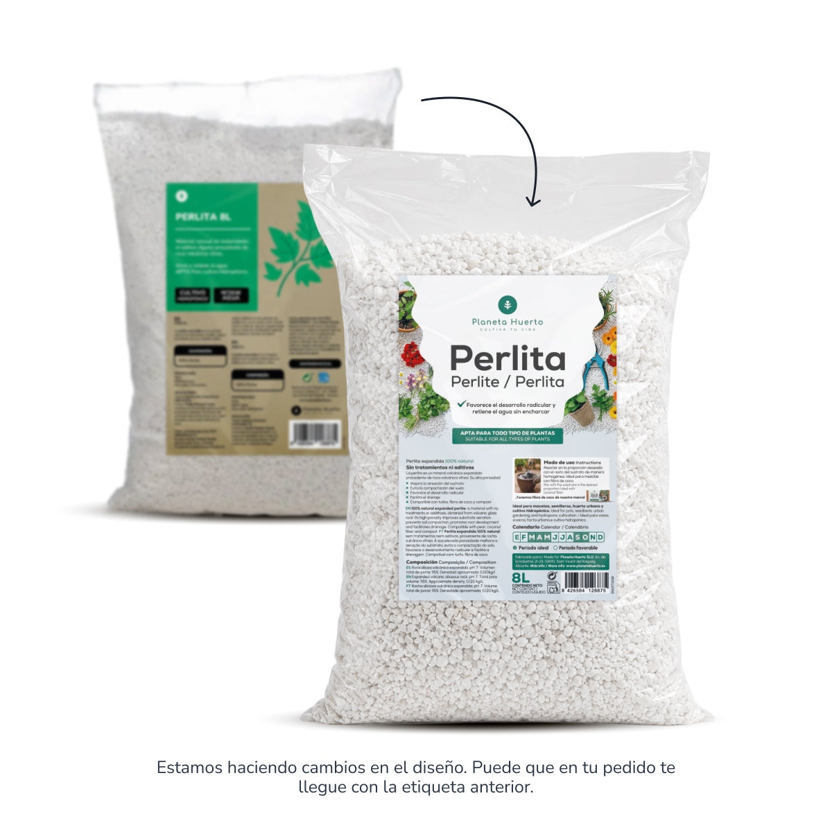 Perlite Planeta Huerto 8 liter