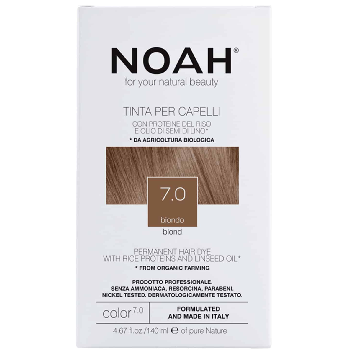 Noah blonde hair dye 140 ml (7.0)