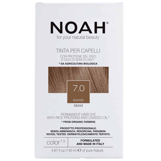 Teinture capillaire blonde Noah 140 ml (7,0)