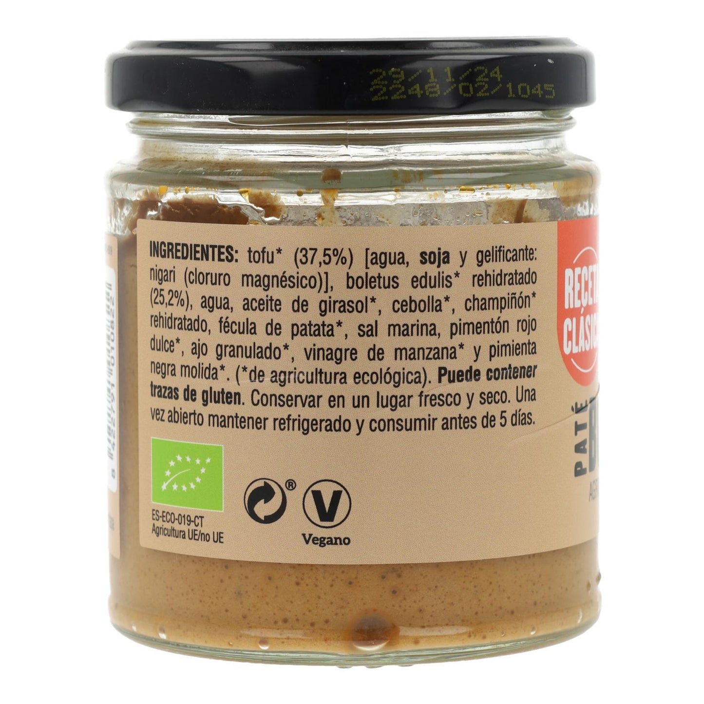 Bio Vegetalia Boletus Paté, 180g