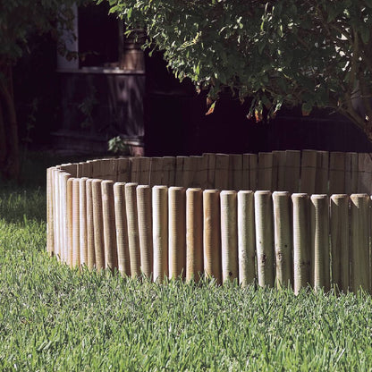 Holzborde 200 x 40 x ø 5 cm Talos Roll Nortene