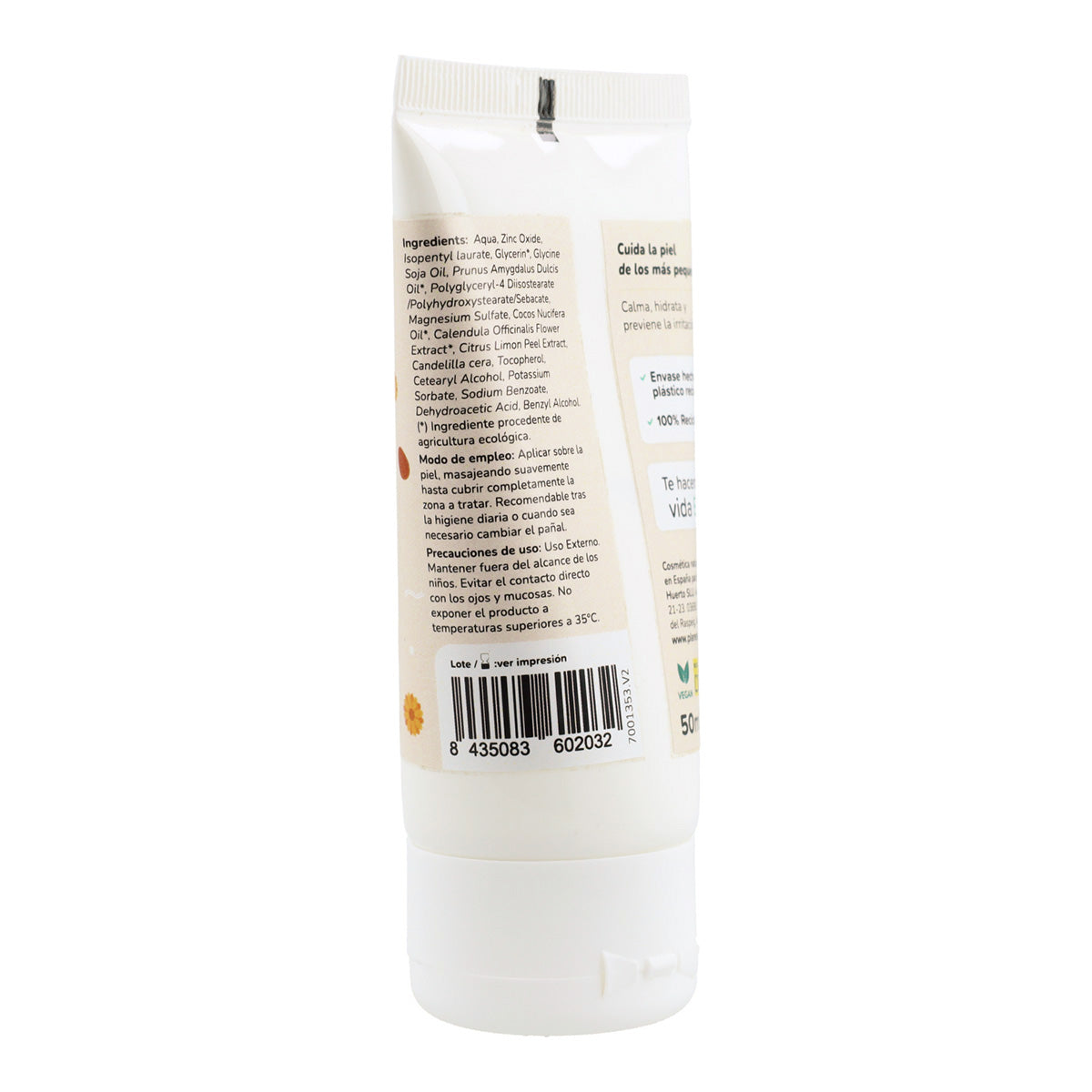 Infant moisturising pack nappy cream + moisturiser Planeta Huerto