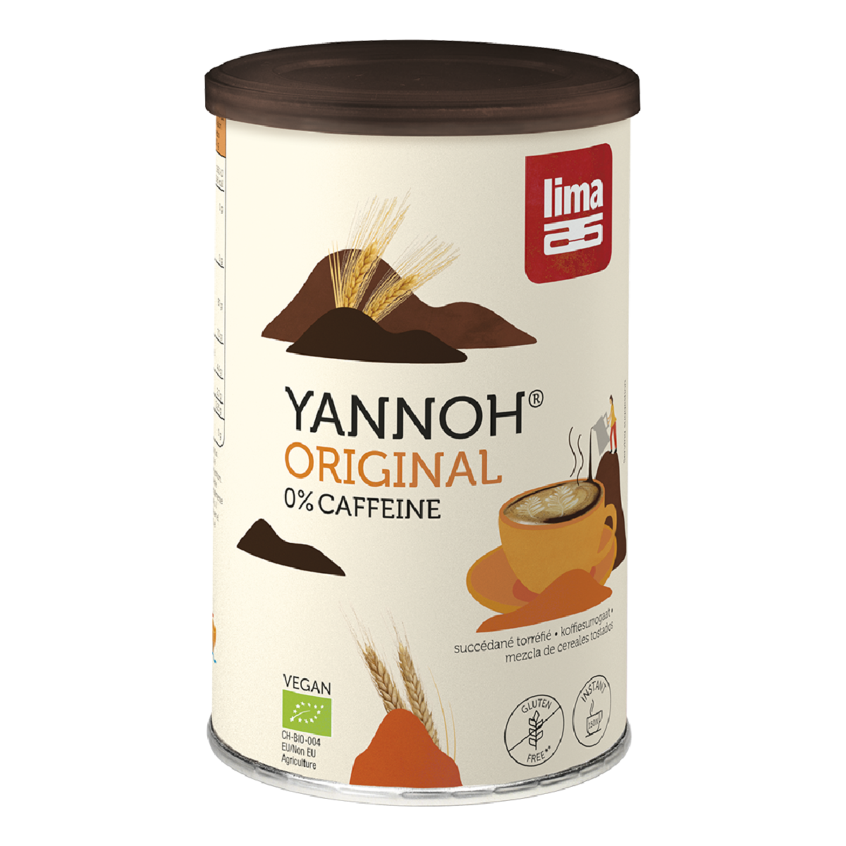 Yannoh Instant-Müsli Kaffee ECO Limette, 250 g
