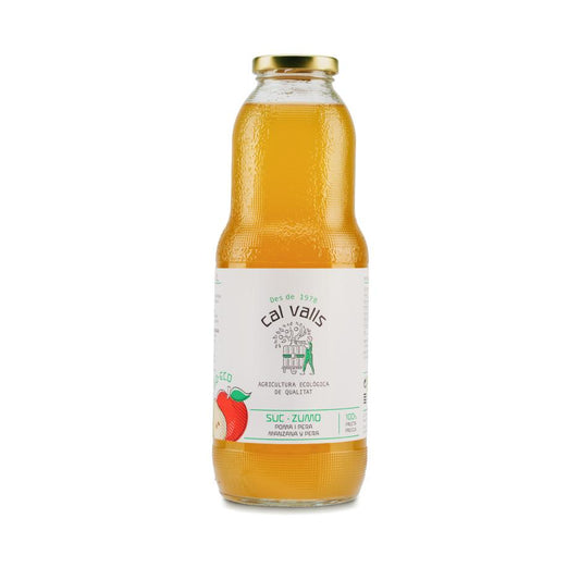 Jus de pomme et poire ECO Cal Valls, 1 L