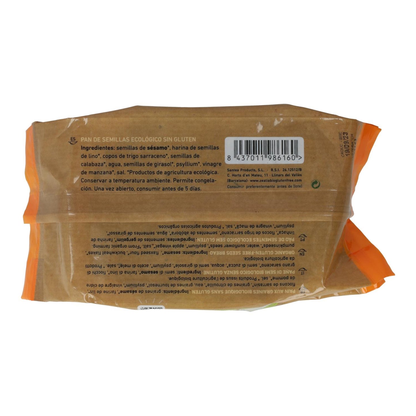 Body+ BIO Glutenfreies Proteinbrot Zealia 220 g