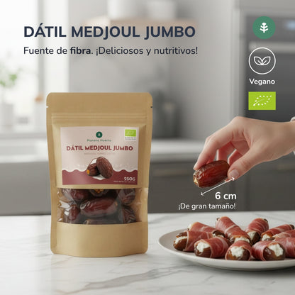 Dattes medjoul jumbo ECO Planeta Huerto 500 g