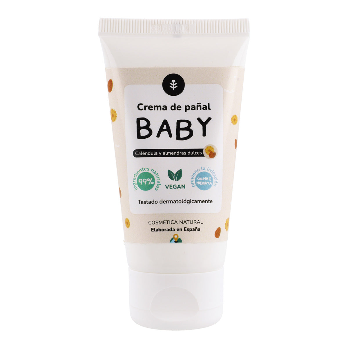Crema pañal Baby caléndula y almendras dulces Planeta Huerto 50 ml
