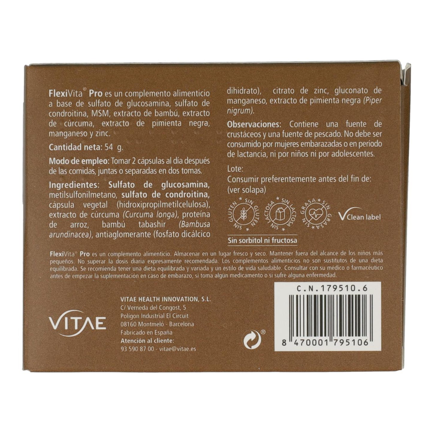 Flexivita Pro Vitae 60 capsules