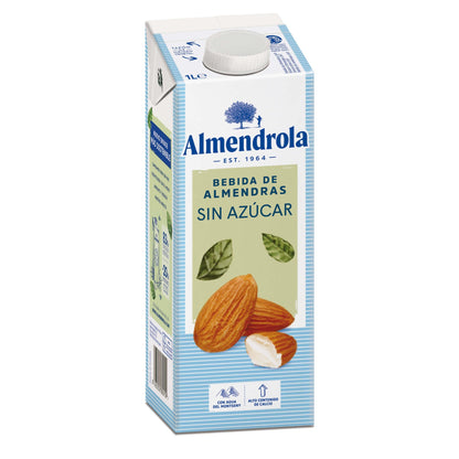6er-Pack zuckerfreies Mandelgetränk Almendrola 1 l
