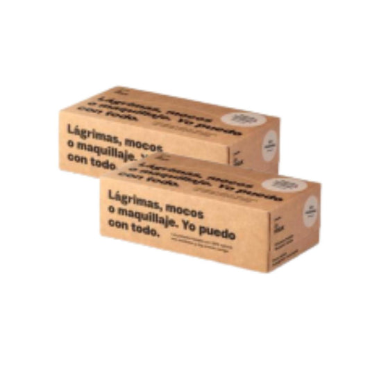 AKTION: 2er-Packung Kosmetiktücher in einer Box, Ismax, 150 Stück